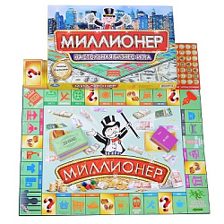 237768   НАСТОЛЬНАЯ БИЗНЕС ИГРА "УМКА" МИЛЛИОНЕР В РУСС. КОР. в кор.22шт