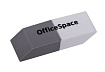 Ластик OfficeSpace, скошенный, комбинированный, термопластичная резина, 41*14*8мм