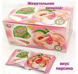 Жевательная резинка Small Bald со вкусом Персика (2555) 16 гр*1 кор х 20 бл х 30 шт