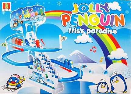 5577-1 Горка пингвины