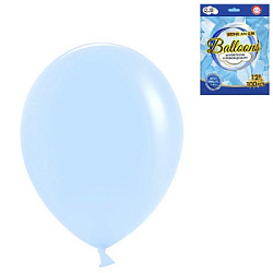 Шар латексный " KWELT " 12"/30см пастель голубой