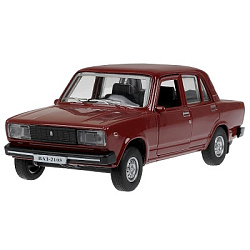 380530 Машина металл LADA ваз-2105 1997 12 cm, двери, багаж, инерц., романс, кор. Технопарк в кор.2*