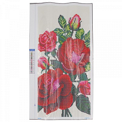 Алмазная мозаика 22*40см РОЗЫ арт.1020 (1/120шт)
