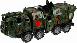 Военный тягач "Щит" с кунгом (камуфляж)