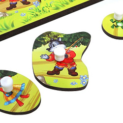 Игрушка деревянная в пленке Буратино в кор.20шт