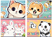 Альбом для рисования 08л., А4, на скрепке BG "Kawaii"